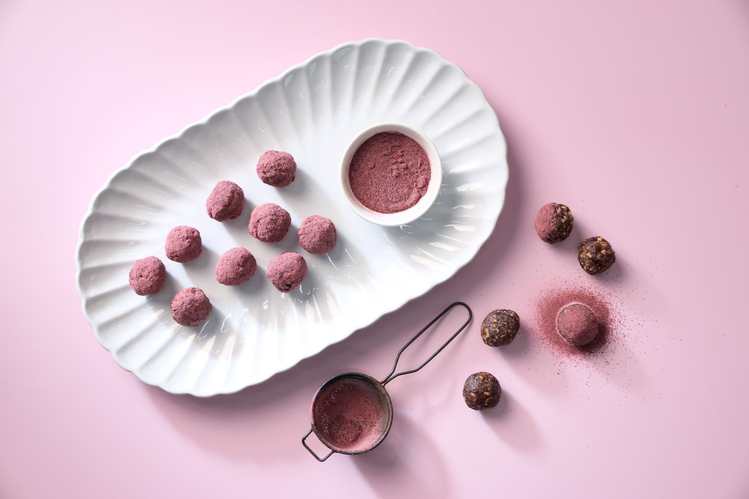 Cranberry nut bliss balls