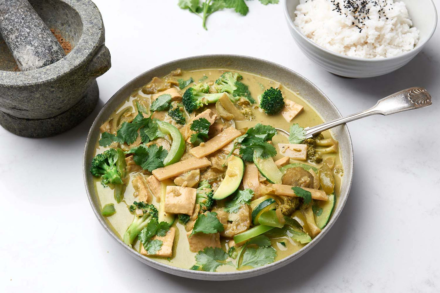 Vegan Thai green curry